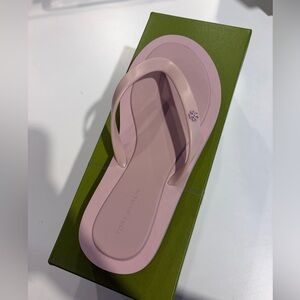 Tory Burch Kira Padded Flip Flop Sandal Meadowsweet Pink